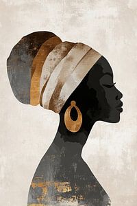 Afrikanische Frau