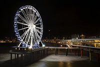 De Pier of Scheveningen with night light