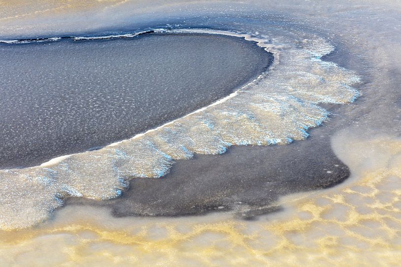 ice abstraction by Ko Hoogesteger