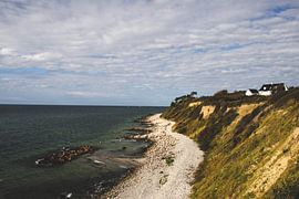 Kliffen bij Hundested van Marc Janson