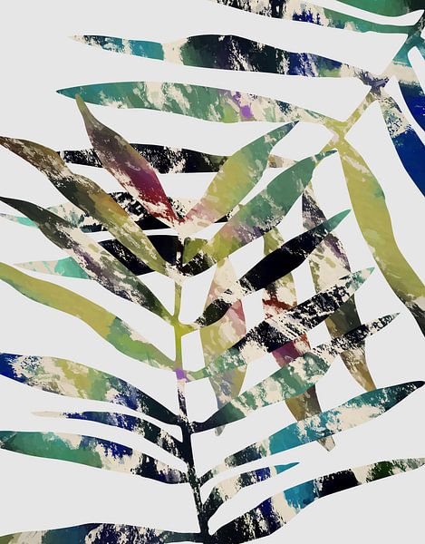 Tropical foliage 4 by Angel Estevez