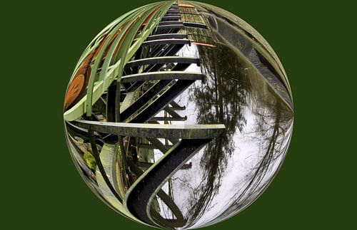 waterwerkmachine in cirkelvorm