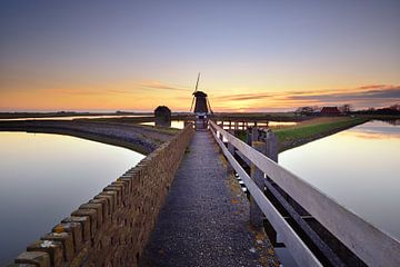 Windmill Het Noorden Texel by John Leeninga