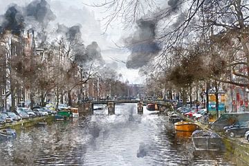 Prinsengracht canal