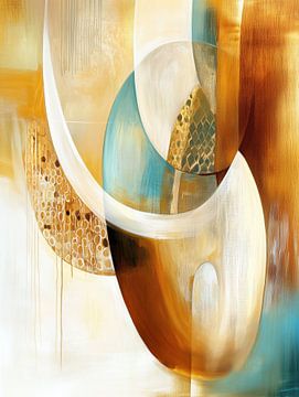 Modern abstracte vormen van Bert Nijholt