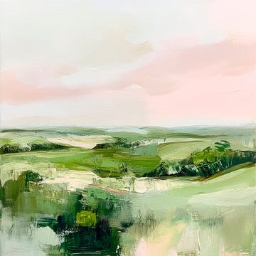 Landschap in het licht van Poster Art Shop
