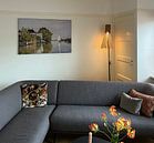Customer photo: Houses on the Achterzaan Artist-Claude Monet by Lars van de Goor