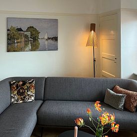 Photo de nos clients: Maisons sur l'artiste achterzaan-Claude Monet par Lars van de Goor, sur artframe