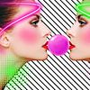 Bubblegum-Mädchen von Postergirls