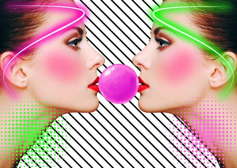 Bubblegum girls van Postergirls