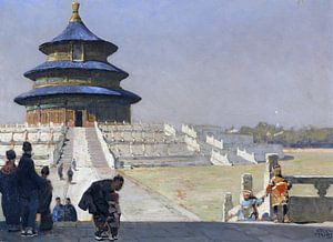 De Tempel van de Hemel in Peking, ERICH KIPS, ca. 1928 van Atelier Liesjes