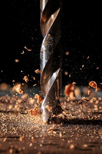 Outils en action : perceuse