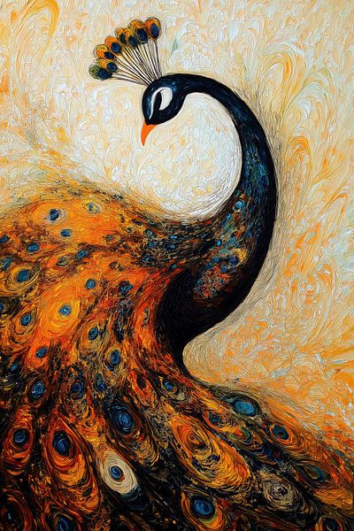 Peacock by Bert Nijholt