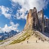 De Drei Zinnen in de Dolomieten in Italië - 1 van Tux Photography