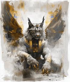 Eternal Guardian: The Lynx Sphinx by Hive Arts Studio
