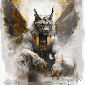 Eeuwige beschermer: De Lynx Sfinx van Hive Arts Studio