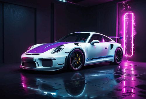 Porsche 911 GT3 RS - Filmische neon rookshow
