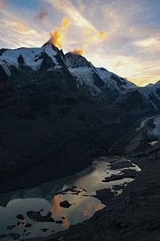 The Großglockner at sunset by Christian Peters