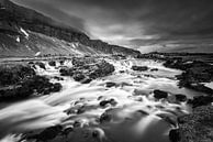 Fossalar, de kleine onbekende IJslandse waterval ZW van Gerry van Roosmalen thumbnail