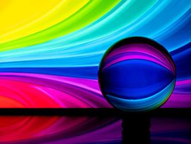 Abstrakte Farben von Elly Damen