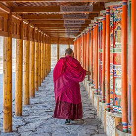 De gebedsmolens van het Labrang Klooster, China (gezien bij vtwonen)