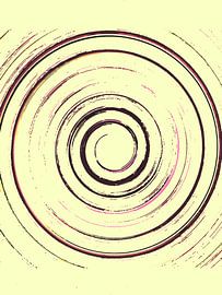 Infinity 01 / Spiral / Minimalist swirl of colour by Kerstin Franz