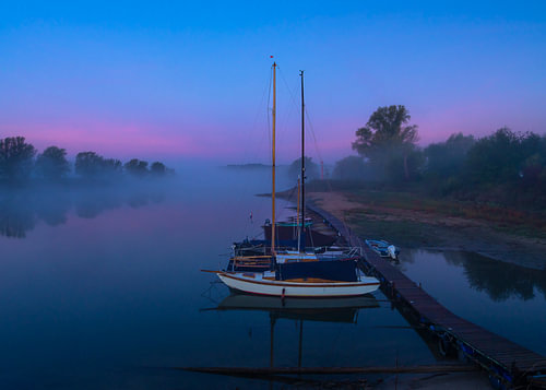 Erwachen in der blauen Stunde