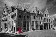 Roter Briefkasten in Deventer. von Ad Van Koppen Fotografie Miniaturansicht