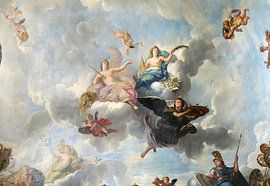 René-Antoine Houasse – Allégorie de la magnificence royale, de l'immortalité et des beaux-arts (1683) | Allégorie baroque sur Timeless Artworks
