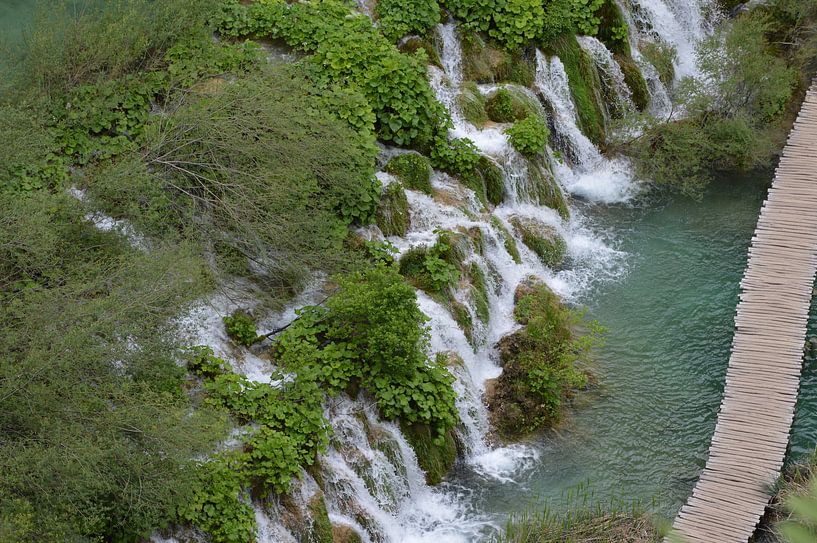 Plitvice watervallen van Eveline Vermeulen