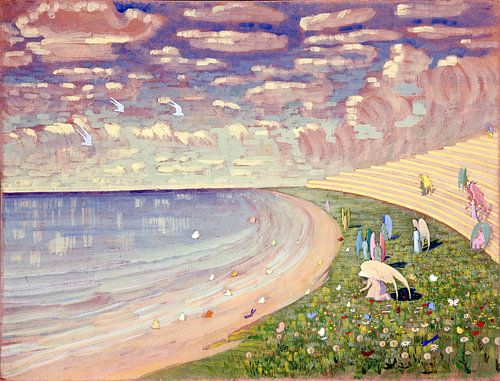 Mikalojus Konstantinas Čiurlionis - Engelen (Paradijs), 1909