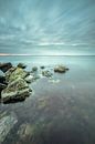Breakwater on the coast of Zeeland,  Long exposure shots! by Peter Haastrecht, van thumbnail