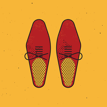Rote Schuhe