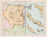 Vintage map Dutch West Indies by Studio Wunderkammer thumbnail