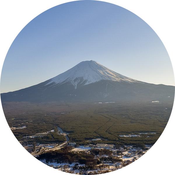 De berg Fuji van Hello Pompoyo