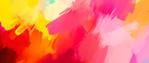 Levendige aquarelexplosie