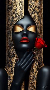 gold - schwarz - rot