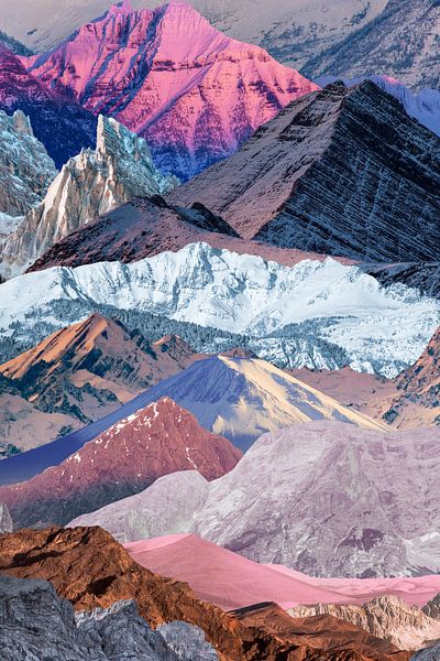 in the Mountains by Marja van den Hurk