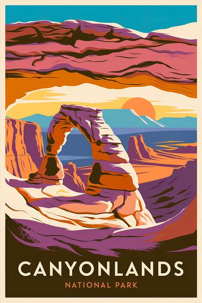 Canyonlands National Park von Poster Art Shop
