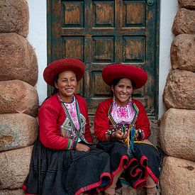 Portrait de femmes péruviennes | Chinchero sur Ellis Peeters