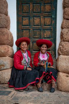 Portret Peruaanse vrouwen | Chinchero