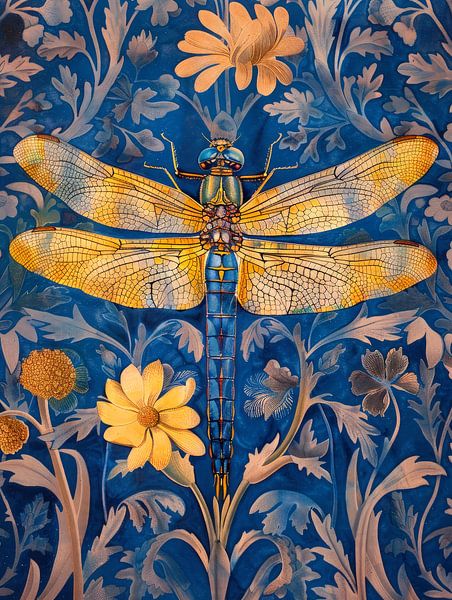 The Blue Garden Keeper by ByNoukk