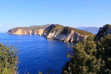 Views of the cliffs of Lefkas by Bobsphotography