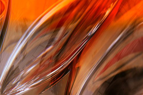 compositie in roodtinten