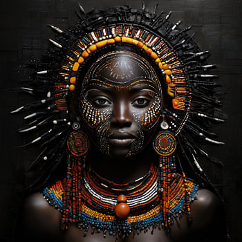 Dark African Princess