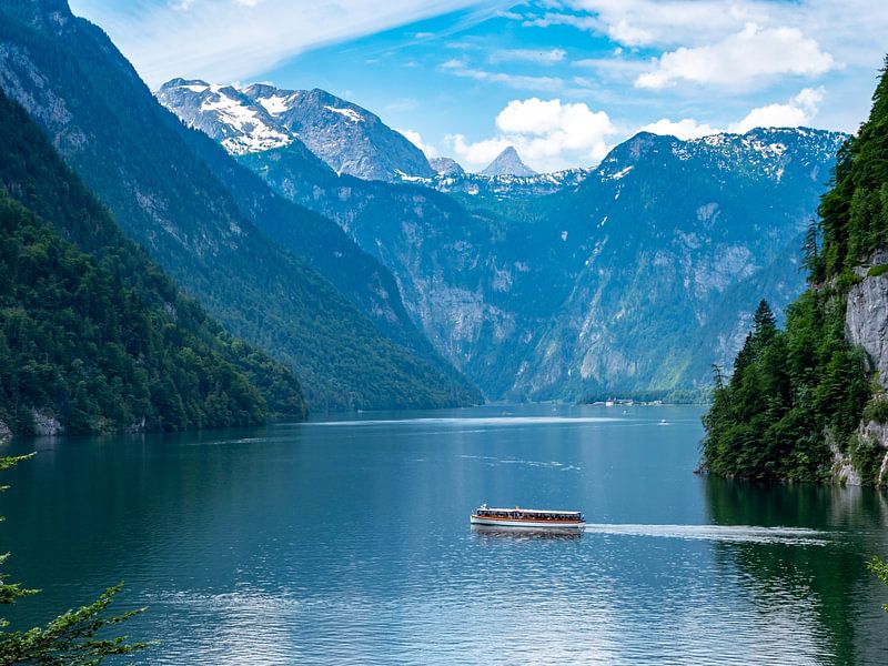 Vue sur le Königssee dans les Alpes de Berchtesgaden par Animaflora PicsStock