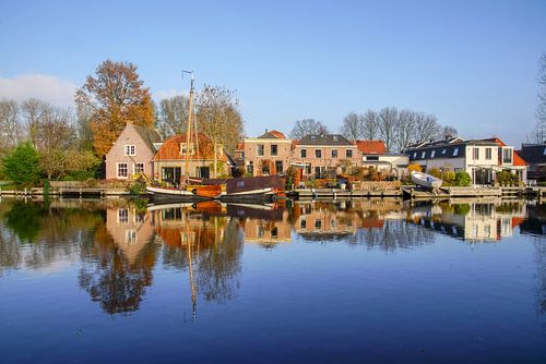 Zicht op de Vecht in Weesp