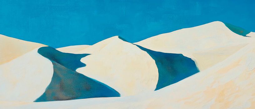 Woestijnlandschap van Poster Art Shop