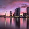 Rotterdam in de ochtendglorie van Sjoerd Van der Pluijm