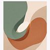 Modern Neutral Abstract Wall Art for Minimalist Home by Dodik Hariyono